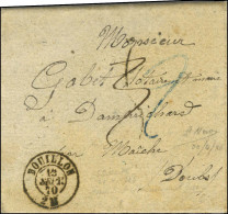 Lettre Datée De Sedan Le 4 Septembre 1870 Rédigée Par Un Soldat Fait Prisonnier Après La Reddition De Sedan, Acheminée J - Oorlog 1870