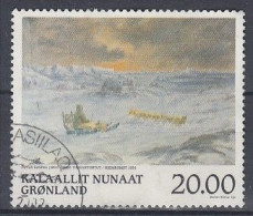 Greenland 1999. Painting By Rosing. Michel 337. Used - Oblitérés