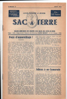 Revue Sac à Terre - Col Bleu - Marine Nationale Saint Brieuc 22 Bretagne N° 27 Aout 1956 Marin Soldat Publicité - French