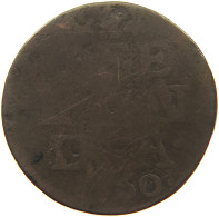 NETHERLANDS ZEELAND DUIT 1760  #MA 064832 - Monnaies Provinciales