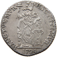NETHERLANDS WEST FRIESLAND GULDEN 1794  #MA 024288 - Monnaies Provinciales