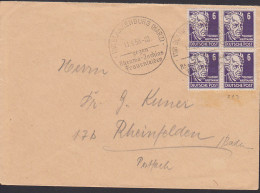 Blankenburg (Harz) SSt- 13.9.50 Rheume - Ichias Frauenleiden, Fernbrief Mit 6 Pfg. Gerhart Hauptmann - Machines à Affranchir (EMA)