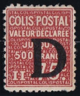 France Colis Postaux N°135 - Neuf * Avec Charnière - TB - Ongebruikt