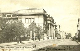 Belgique - Brussel - Bruxelles - Rue De La Régence - Avenues, Boulevards