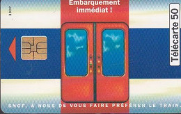 F786A  09/1997 - SNCF RER B - 50 SO3 TG2 - (verso : N° Deux Lignes - 2ème Ligne Vers La Gauche Sous A) - 1997
