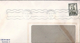 SUEDE N° 379 S/L. DU 5.3.54 POUR LA FRANCE - Covers & Documents