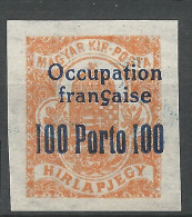 HONGRIE ( ARAD ) TAXE N° 5 NEUF** LUXE SANS CHARNIERE / Hingeless / MNH - Autres & Non Classés