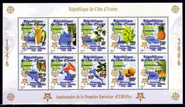 Europa Cept - 2005 - Ivory Coast, Cote D`ivore - 1.Mini S/Sheet - (perf.) ** MNH - 2005