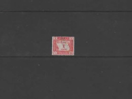 Malayan States - Trengganu 1937 - 1c Scarlet Postage Due VFU SGD1 Cat £55 SG2023 - Trengganu