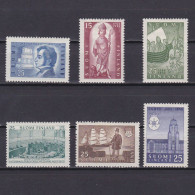 FINLAND 1955, Sc# 325-331, Set Of Stamps, MH - Nuevos