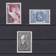 FINLAND 1957, Sc# 351-353, Set Of Stamps, MH - Nuevos