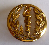 INSIGNE DE BERET SERVICE DE SANTE , COINDEROUX PARIS - Medical Services