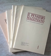 5 Numeri Il Pensiero Mazziniano 1987 / 1992 Periodico Dell'Associazione Mazziniana Italiana PRI - Société, Politique, économie