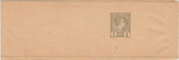 PS167 OLD POSTAL STATIONERY PRINCIPAUTE DE MONACO 1c PRINCE CHARLES III POSTAL STATIONERY WRAPPER - Ganzsachen