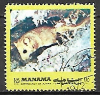 MANAMA      -     RONGEUR      -     Oblitéré - Nager