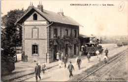 CPA  - SELECTION - CROISILLES -  La Gare - Croisilles