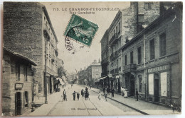 CPA Carte Postale / 42 Loire, Forez, Le Chambon-Feugerolles / Lib. Giroud - 715 / Rue Gambetta. - Le Chambon Feugerolles