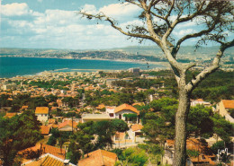 13.  MARSEILLE. CPSM.. VUE D'ENSEMBLE SUR LA CORNICHE ET LA ¨PLAGE DU PRADO. + TEXTE - Castellane, Prado, Menpenti, Rouet