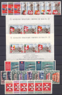 SMOM 1975 Annata Completa/Complete Year MNH/** VF - Malta (Orde Van)