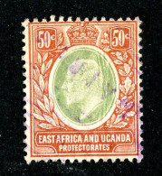 7637 BCx 1907 Scott # 38 Used Cat.$17.50 (offers Welcome) - Protectorats D'Afrique Orientale Et D'Ouganda