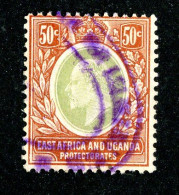 7638 BCx 1907 Scott # 38 Used Cat.$17.50 (offers Welcome) - East Africa & Uganda Protectorates