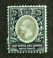7644 BCx 1921 Scott # 48a Used Cat.$65. (offers Welcome) - East Africa & Uganda Protectorates