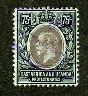 7648 BCx 1914 Scott # 48 Used Cat.$21. (offers Welcome) - Protectoraten Van Oost-Afrika En Van Oeganda