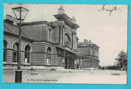 * Leiden (Zuid Holland - Nederland) * (34 Uitg Société Anonyme) Station, Bahnhof, Railway Station, Statie, Old, Rare - Leiden