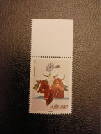 Caledonia 2023 Caledonie West Coast Farm Animal Horse Cow Ox Cattle Cheval Cote Ouest 1v Mnh BDF UP HAUT - Neufs