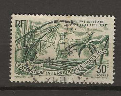 1937 USED St Pierre Et Miquelon Mi 163 - Used Stamps