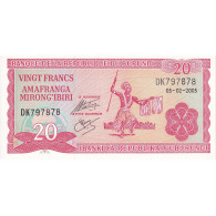 Burundi, 20 Francs, 2005, 2005-02-05, KM:27d, NEUF - Burundi