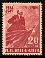 1949 - Bulgaria 609 Morte Di Lenin   ------ - Oblitérés