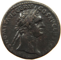 ROME EMPIRE AS 81-96 DOMITIANUS, 81-96 #MA 003965 - Les Flaviens (69 à 96)