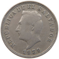 SALVADOR 5 CENTAVOS 1959  #MA 063194 - El Salvador