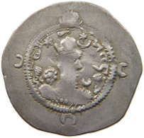 SASANIAN EMPIRE DRACHM O.J. SASANIAN KINGDOM AR DRACHM #MA 003571 - Orientalische Münzen