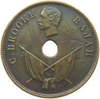 SARAWAK 1 CENT 1893 H C BROOKE (1868-1917), #MA 004060 - Colonie