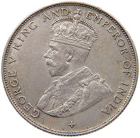 STRAITS SETTLEMENTS 50 CENTS 1921 GEORGE V. (1910-1936) #MA 068558 - Colonie