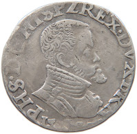 SPANISH NETHERLANDS 1/5 PHILIPSDAALDER ECU ESCUDO  FELIPE II. 1556-1598 #MA 105074 - Spanish Netherlands