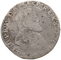 SPANISH NETHERLANDS 1/2 ESCUDO N.D. FELIPE II. 1556-1598 DORDRECHT #MA 103983 - Paesi Bassi Spagnoli