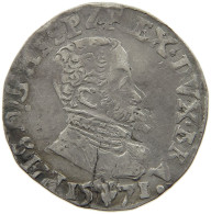 SPANISH NETHERLANDS 1/10 PHILIPSDAALDER 1571 FELIPE II. #MA 021311 - Spanish Netherlands