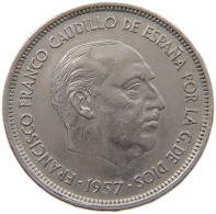 SPAIN 25 PESETAS 1957 58 FRANCISCO FRANCO 1939-1975 #MA 073136 - 25 Peseta