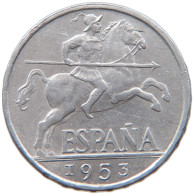 SPAIN 10 CENTIMOS 1953  #MA 065675 - 10 Centesimi