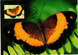 Australia 2016  Butterfly,Bordered Rustic ,maximum Card - Maximumkarten (MC)