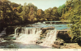 ROYAUME-UNI - Aysgarth - Middle Falls - Colorisé - Carte Postale - Other & Unclassified