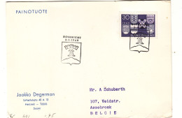 Armoiries - Finlande - Carte Postale De 1960 - Oblit Rovaniemi - - Briefe U. Dokumente