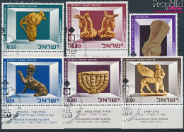 Israel 371-376 Mit Tab (kompl.Ausg.) Gestempelt 1966 Kunstgegenstände (10256626 - Usati (con Tab)