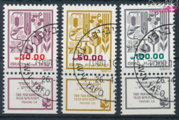 Israel 963-965 Mit Tab (kompl.Ausg.) Gestempelt 1984 Früchte Des Landes Kanaan (10256613 - Oblitérés (avec Tabs)
