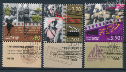 Israel 1244-1246 Mit Tab (kompl.Ausg.) Gestempelt 1992 Hebräischer Film (10256595 - Gebruikt (met Tabs)