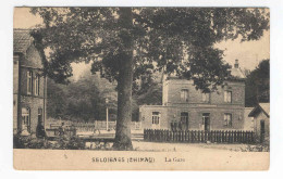 Carte-Vue Gare De SELOIGNES De La Compagnie Privée De CHIMAY - Cachet SELOIGNES 1913  --  DT055 - Nord Belge