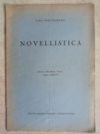 Alda Toso Pasquali Novellistica Estratto Dalla Rivista Lares 1938 Spedita Da Cagliari Per La Università Di Catania - History, Biography, Philosophy